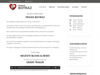praxis-boyraz.de Webseite Vorschau