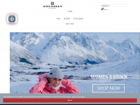 amundsensports.ch Webseite Vorschau