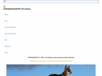 chihuahuashop.ch Webseite Vorschau
