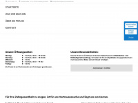 zahnarztpraxis-passlack.de Webseite Vorschau