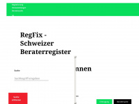 reg-fix.ch Webseite Vorschau