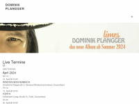 dominikplangger.at Webseite Vorschau