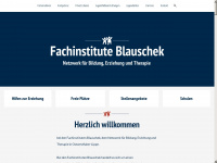 fachinstitute-blauschek.de Webseite Vorschau