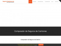 seguros-camiones.com Webseite Vorschau