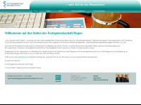 medizin-ruegen.de Webseite Vorschau