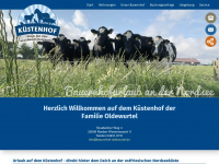 kuestenhof-oldewurtel.de Webseite Vorschau