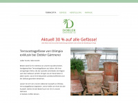 dobler-terracotta.ch Webseite Vorschau