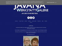 javana-werkstattgalerie.blogspot.com Webseite Vorschau