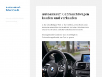 autosankauf-schwerin.de Webseite Vorschau