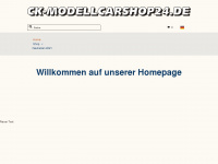 ck-modellcarshop24.de Webseite Vorschau