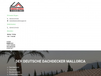 der-dachdecker-mallorca.de Webseite Vorschau