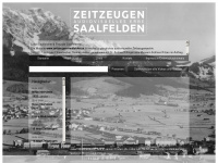 zeitzeugen-saalfelden.at Webseite Vorschau