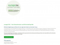 euregiotax-rheine.de Webseite Vorschau