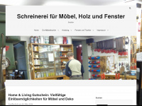 moebel-schreinerei-staebler.de Webseite Vorschau