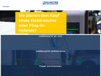 elektroautoladestation.ch Webseite Vorschau