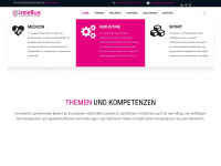 intellus.eu Webseite Vorschau
