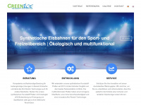 green-ice.ch Webseite Vorschau