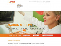 zahnarztpraxis-rudersberg.de Webseite Vorschau