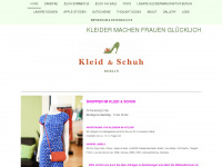 kleidundschuh.de Webseite Vorschau