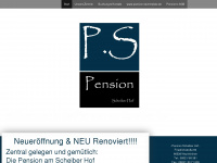 pension-neunkirchen.de Webseite Vorschau