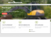 regiobagger.de Webseite Vorschau