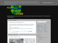 klimamusterstadt.de Webseite Vorschau