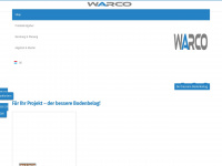 warco.lu Webseite Vorschau