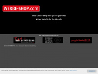 werbe-shop.com Webseite Vorschau