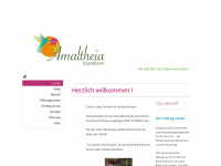 amaltheia.jimdo.com Webseite Vorschau