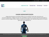 sport-care.de Webseite Vorschau