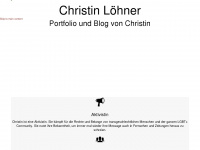 christin-loehner.de Webseite Vorschau