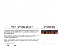main-tennisacademy.de Webseite Vorschau