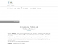 rhein-kiesel.de Webseite Vorschau
