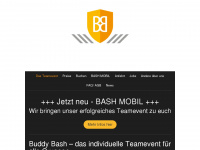 buddybash.de Webseite Vorschau