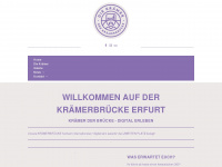 kraemerbruecke-erfurt.de Webseite Vorschau