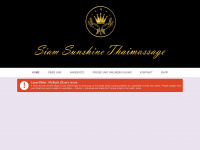 siamsunshine.ch Webseite Vorschau