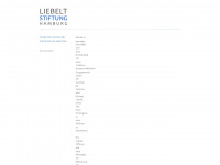 liebelt-stiftung.de Webseite Vorschau