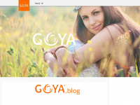 goya.blog Webseite Vorschau