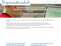 disponentenschule.de Webseite Vorschau