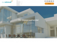 glas-koechlin.com Webseite Vorschau