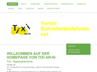 tixi-appenzellerland.ch Webseite Vorschau
