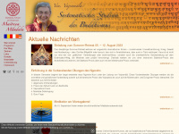 maitreya-mandala.de Webseite Vorschau