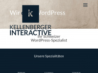 kellenberger-interactive.ch Webseite Vorschau