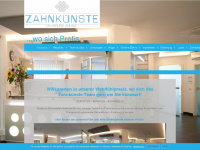 zahnkuenste-neuenhagen.de Webseite Vorschau