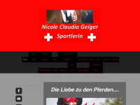nicolegeiger.ch Webseite Vorschau
