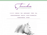 tennekes-pferdesport.ch Webseite Vorschau