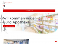 burg-apotheke-kempten.de Webseite Vorschau