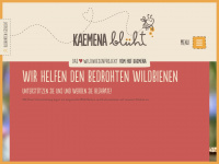 kaemena-blueht.de Webseite Vorschau