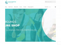 clean-service-shop.ch Webseite Vorschau