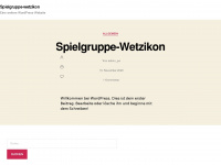 spielgruppe-wetzikon.ch Webseite Vorschau